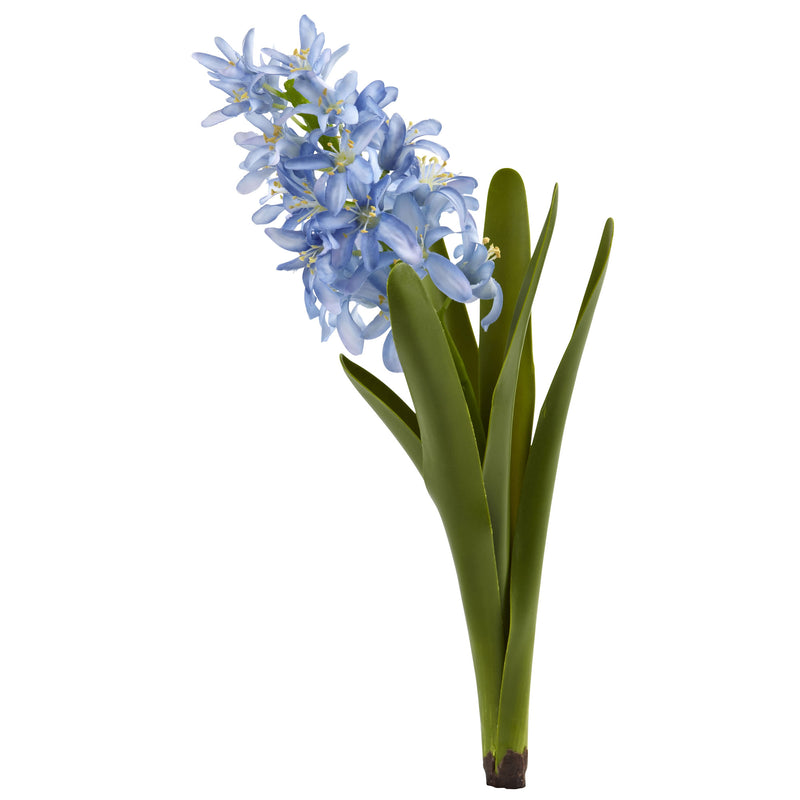 13” Hyacinth Artificial Flower (Set of 4)